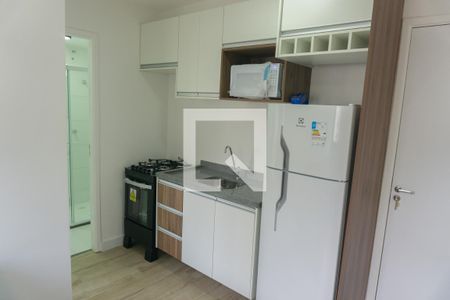 Sala/Cozinha de apartamento para alugar com 1 quarto, 24m² em Bela Vista, São Paulo