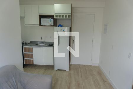 Sala/Cozinha de apartamento para alugar com 1 quarto, 24m² em Bela Vista, São Paulo