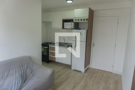 Sala/Cozinha de apartamento para alugar com 1 quarto, 24m² em Bela Vista, São Paulo