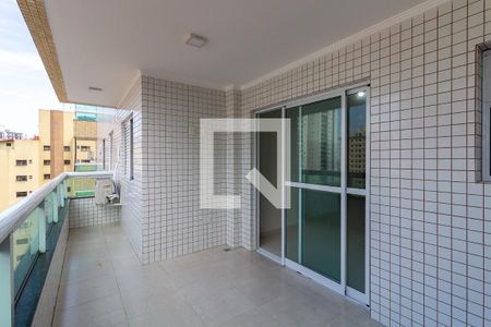 Varanda de apartamento para alugar com 2 quartos, 95m² em Caiçara, Praia Grande