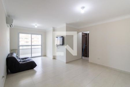 Sala de apartamento para alugar com 2 quartos, 95m² em Caiçara, Praia Grande