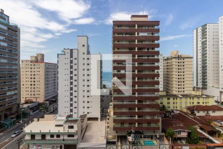 Vista da varanda de apartamento para alugar com 2 quartos, 95m² em Caiçara, Praia Grande