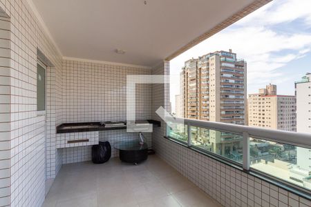 Varanda de apartamento para alugar com 2 quartos, 95m² em Caiçara, Praia Grande