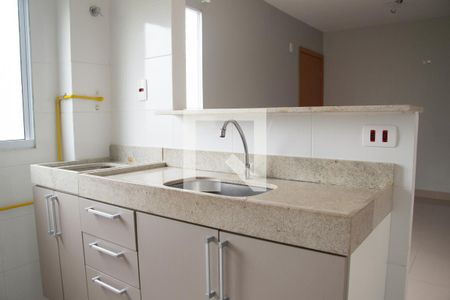 Cozinha de apartamento à venda com 2 quartos, 39m² em Canudos, Novo Hamburgo
