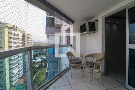 Varanda de apartamento à venda com 3 quartos, 99m² em Jacarepaguá, Rio de Janeiro