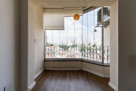 Varanda da Sala de apartamento para alugar com 2 quartos, 69m² em Vila Gumercindo, São Paulo