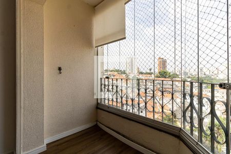 Varanda da Sala de apartamento para alugar com 2 quartos, 69m² em Vila Gumercindo, São Paulo