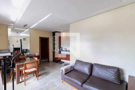 Sala de apartamento à venda com 3 quartos, 106m² em Coracao de Jesus, Belo Horizonte