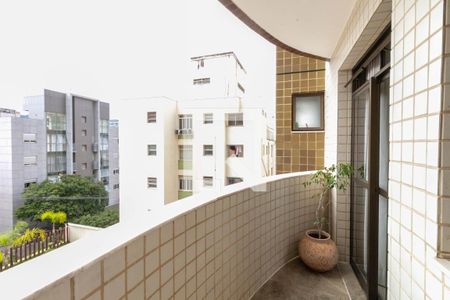 Varanda da Sala de apartamento à venda com 3 quartos, 106m² em Coracao de Jesus, Belo Horizonte
