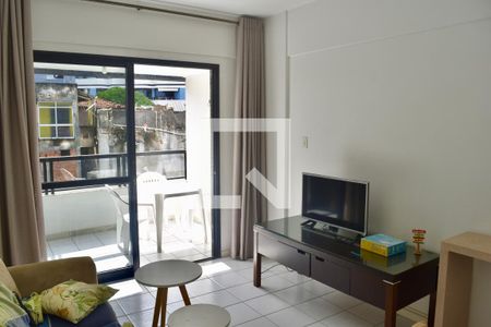 Sala de apartamento para alugar com 1 quarto, 50m² em Chame-chame, Salvador