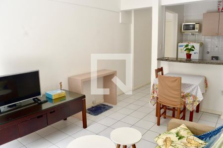 Sala de apartamento para alugar com 1 quarto, 50m² em Chame-chame, Salvador