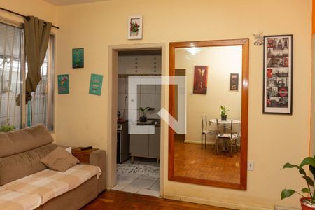 Sala de apartamento à venda com 1 quarto, 55m² em Cristo Redentor, Porto Alegre