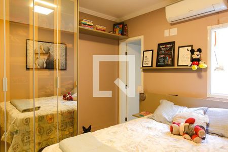 Suite de apartamento à venda com 2 quartos, 126m² em Vila Camilópolis, Santo André