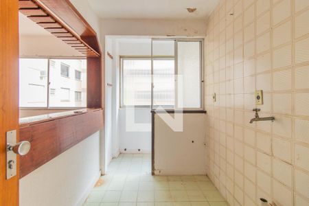 Cozinha e Área de Serviço de apartamento à venda com 1 quarto, 52m² em Santa Tereza, Porto Alegre