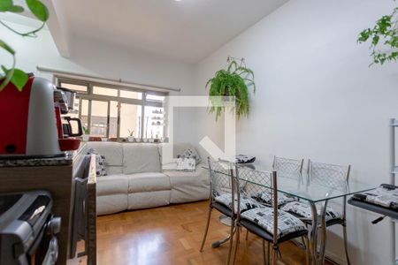 Sala de apartamento à venda com 1 quarto, 46m² em Consolação, São Paulo