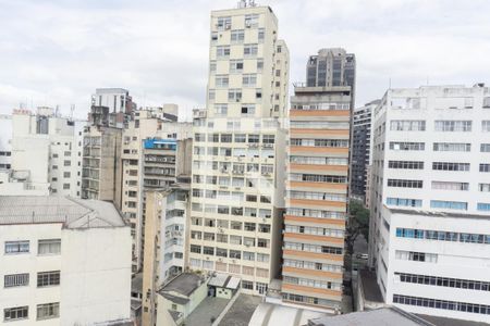 Vista da Sala de apartamento à venda com 2 quartos, 37m² em Bela Vista, São Paulo