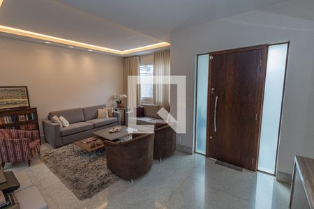 Sala de casa à venda com 4 quartos, 377m² em Santa Rosa, Belo Horizonte