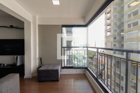 Varanda  de apartamento à venda com 2 quartos, 57m² em Tatuapé, São Paulo