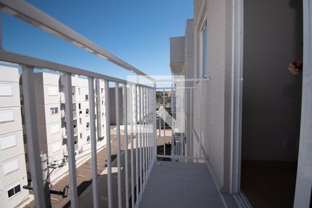 varanda de apartamento à venda com 2 quartos, 49m² em Santo Afonso, Novo Hamburgo