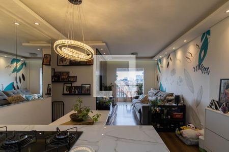 Sala de apartamento à venda com 3 quartos, 75m² em Ponte Grande, Guarulhos