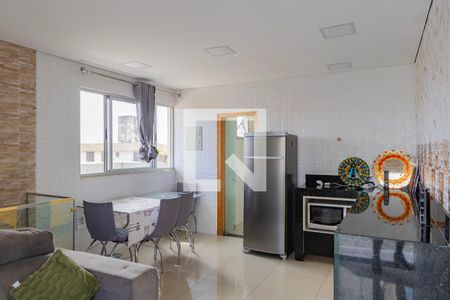 Sala e Cozinha de apartamento à venda com 3 quartos, 205m² em Sagrada Família, Belo Horizonte