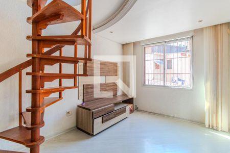 Sala de apartamento para alugar com 1 quarto, 84m² em Medianeira, Porto Alegre