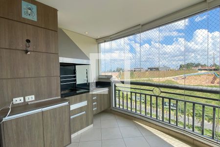 Varanda gourmet de apartamento à venda com 3 quartos, 123m² em Tamboré, Santana de Parnaíba