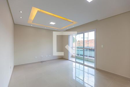 Sala de casa de condomínio para alugar com 3 quartos, 125m² em Vila Pires, Santo André