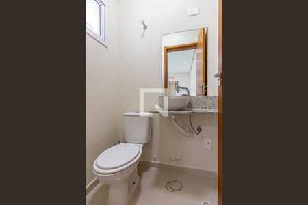 Lavabo de casa de condomínio para alugar com 3 quartos, 125m² em Vila Pires, Santo André