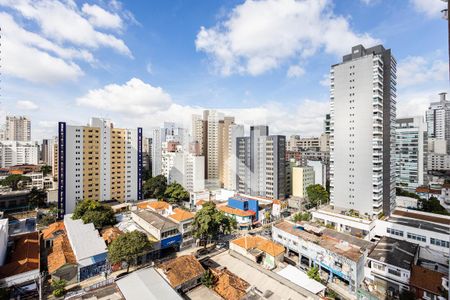 Varanda da Sala - Vista de apartamento à venda com 3 quartos, 121m² em Pinheiros, São Paulo