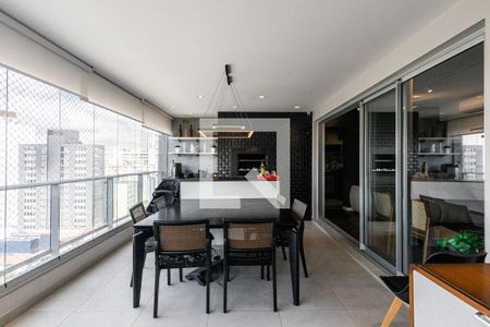 Varanda da Sala de apartamento para alugar com 3 quartos, 121m² em Pinheiros, São Paulo