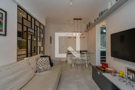 Sala de apartamento à venda com 1 quarto, 41m² em Vila Buarque, São Paulo