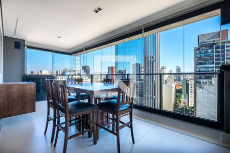 Varanda de apartamento para alugar com 1 quarto, 71m² em Pinheiros, São Paulo