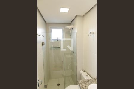 Banheiro da Suíte de apartamento à venda com 2 quartos, 83m² em Centro, Diadema
