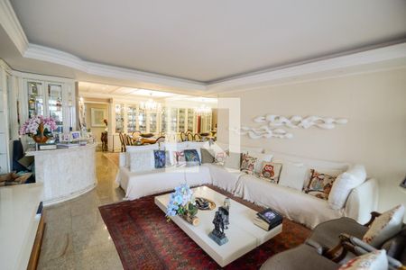 Sala de apartamento à venda com 4 quartos, 198m² em Tijuca, Rio de Janeiro