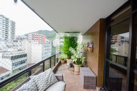Varanda da Sala de apartamento à venda com 4 quartos, 198m² em Tijuca, Rio de Janeiro
