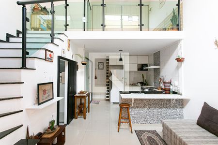 Sala de casa de condomínio para alugar com 1 quarto, 42m² em Vila Formosa, São Paulo