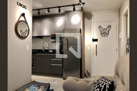 Sala/Cozinha de apartamento para alugar com 2 quartos, 34m² em Jurubatuba, São Paulo