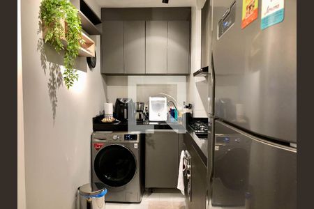 Sala/Cozinha de apartamento para alugar com 2 quartos, 34m² em Jurubatuba, São Paulo