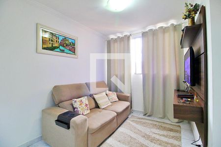 Sala de apartamento à venda com 2 quartos, 62m² em Parque Oratório, Santo André