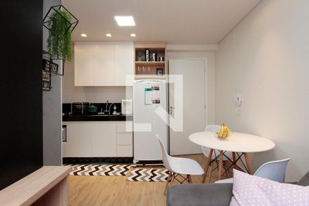 Cozinha de apartamento à venda com 1 quarto, 27m² em Vila Buarque, São Paulo