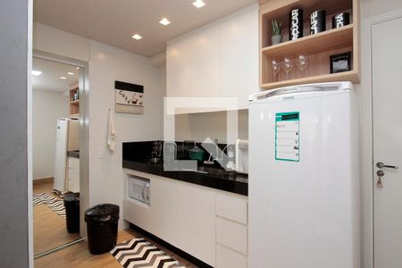 Cozinha de apartamento à venda com 1 quarto, 27m² em Vila Buarque, São Paulo