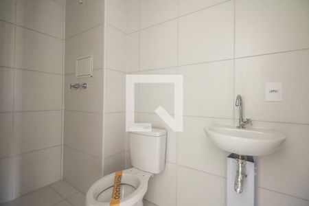 Banheiro  de kitnet/studio à venda com 1 quarto, 27m² em Vila Esperança, São Paulo