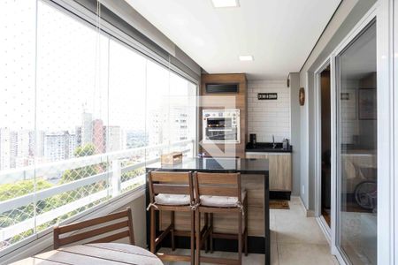 Varanda gourmet de apartamento à venda com 3 quartos, 105m² em Centro, Diadema