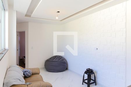 Sala de apartamento à venda com 2 quartos, 120m² em Campestre, Santo André