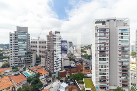 Vista da Varanda de kitnet/studio à venda com 1 quarto, 30m² em Sumaré, São Paulo