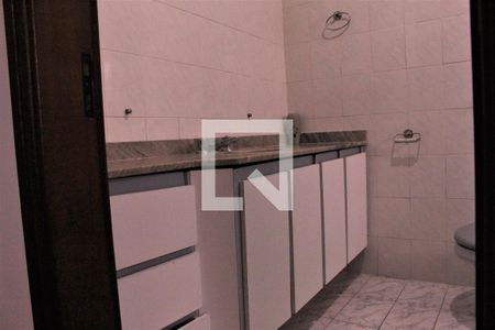 Detalhe - Banheiro da Suíte 1 - Armários de casa à venda com 3 quartos, 239m² em Olímpico, São Caetano do Sul
