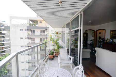 Varanda da Sala de apartamento à venda com 4 quartos, 159m² em Tijuca, Rio de Janeiro