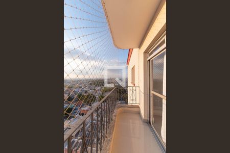 Sacada de apartamento à venda com 3 quartos, 118m² em Parque das Nações, Santo André