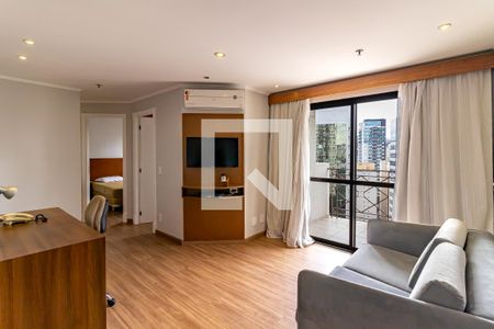 Sala de apartamento para alugar com 2 quartos, 66m² em Vila Olímpia, São Paulo